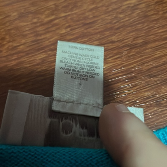 Loft button up crewneck sweater. Size S - Picture 3 of 5